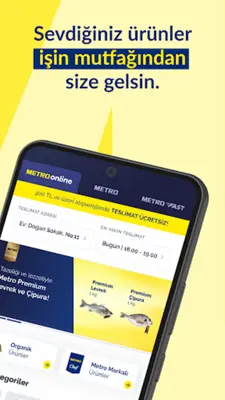 METRO - Cepten Hızlı Alışveriş android App screenshot 3